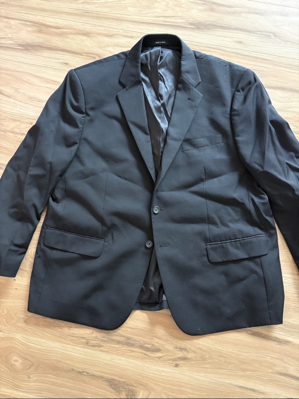 Pronto Uomo Black Two-Button Men's Blazer